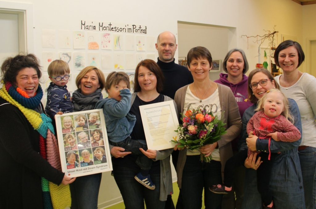 Welt-DS-Tag-2018 im Montessori-Kindergarten Münster